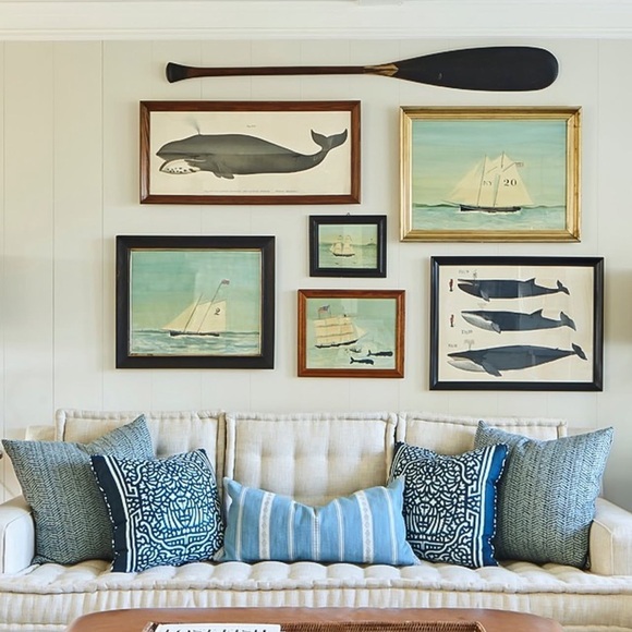 Framed Vintage Sailboat Wall Art - Picture 1 of 5